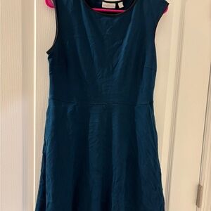 Teal Fit & Flare Dress – New York & Company | Size M